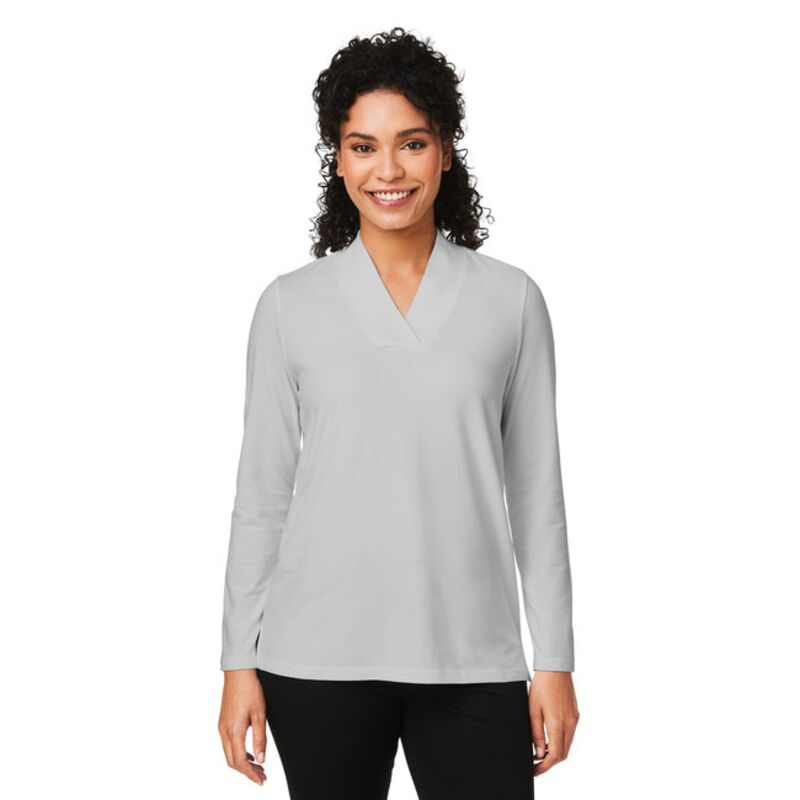 Ladies' Raleigh Shawl Collar Knit Top Thumbnail