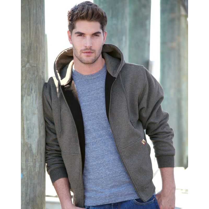 Men's Crossfire Heavyweight Power Fleece Hooded Jacket with Thermal Lining Thumbnail