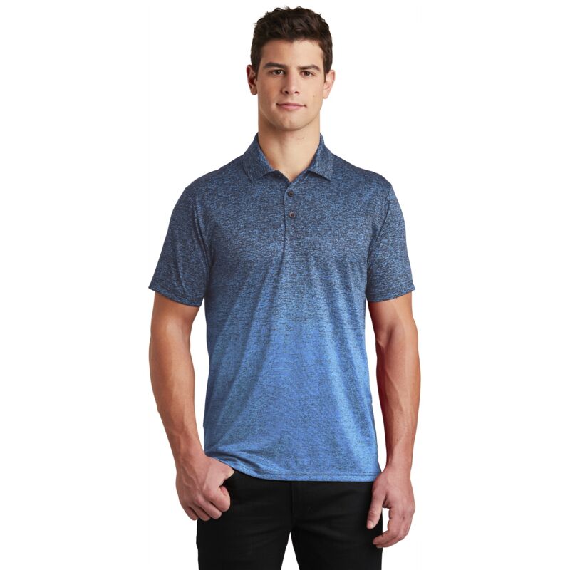 Ombre Heather Polo Thumbnail