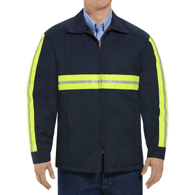 Men's Tall Enhanced Visibility Perma-Lined Panel Jacket Thumbnail