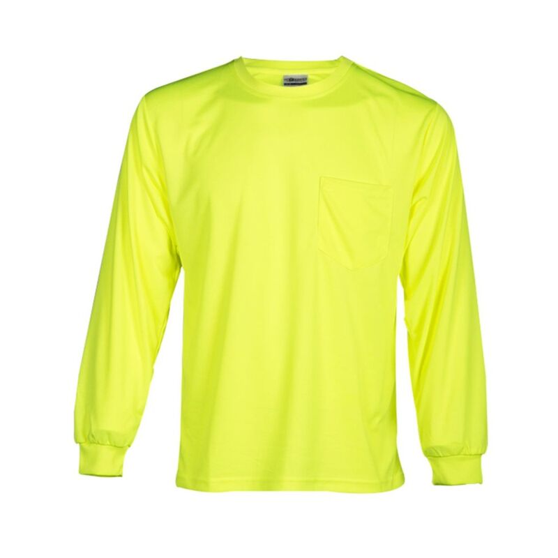 Unisex Microfiber Polyester Long Sleeve T-Shirt Thumbnail