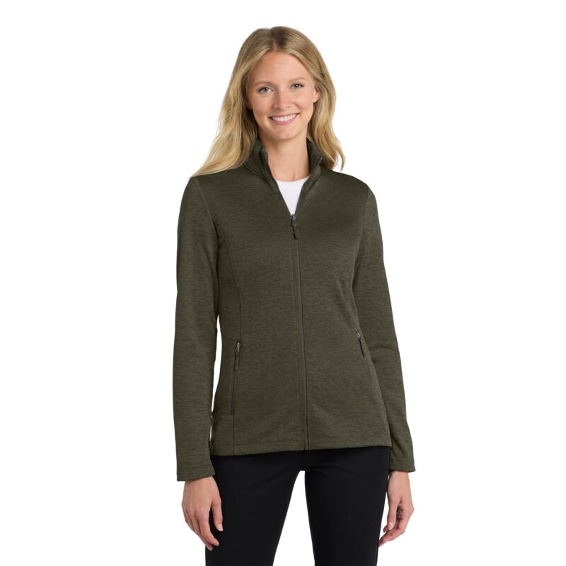 Women's Collective Striated Fleece Jacket Thumbnail